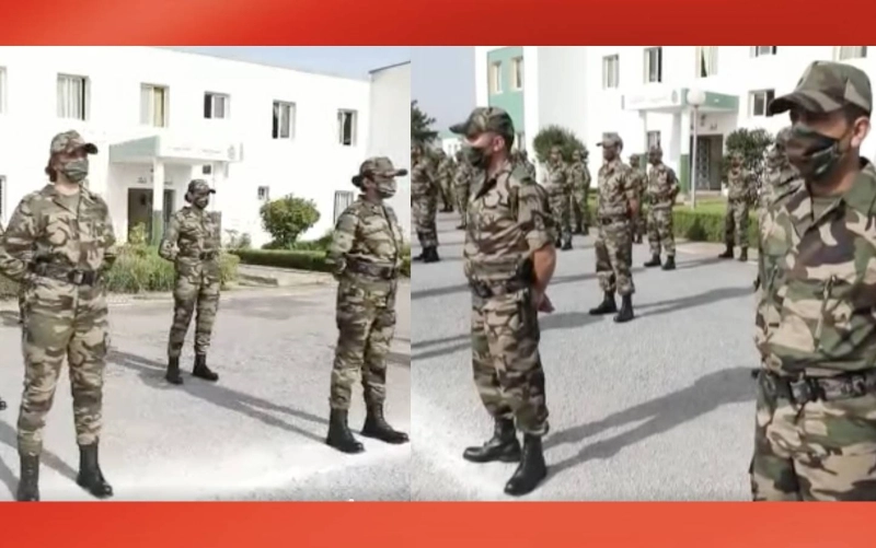 Des éléments des Forces Armées Royales portant la nouvelle tenue.