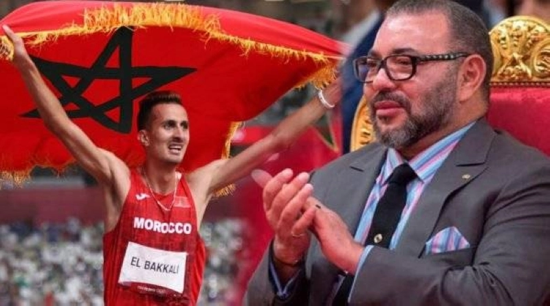 Le Roi Mohammed VI félicite le champion Soufiane El Bakkali