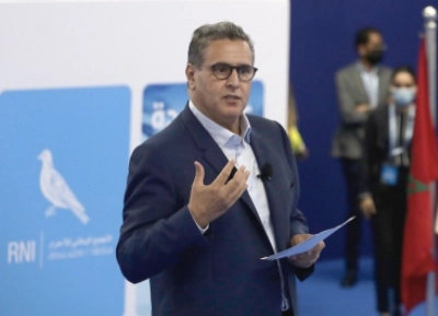 Le président du RNI, Aziz Akhannouch