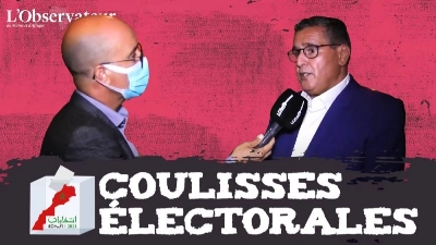 Le président du RNI, Aziz Akhannouch répondant aux questions de L'Observateur du Maroc