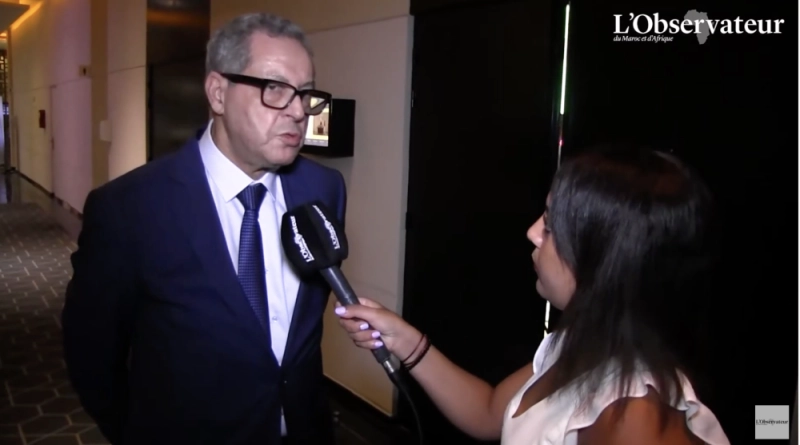 Le secrétaire général du Mouvement populaire répondant aux questions de L'Observateur du Maroc