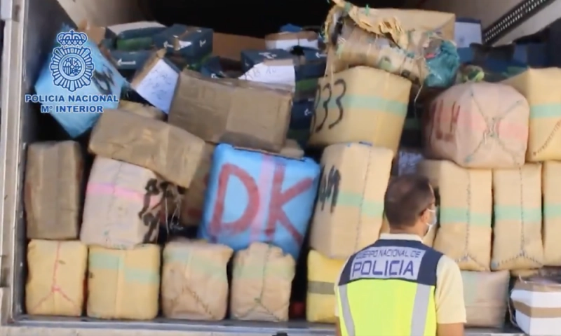 Coup de filet anti-stup inédit et impressionnant à Grenade en Espagne