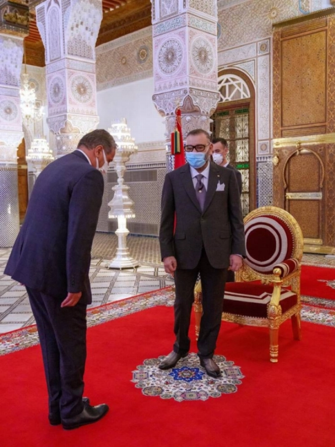 Le Roi Mohammed VI nomme Aziz Akhannouch chef de gouvernement et le charge de former le nouveau gouvernement