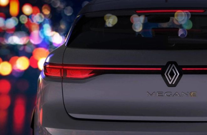 Mégane électrique signature lumineuse