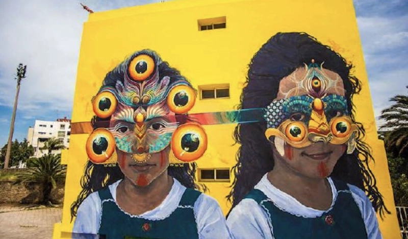 Jidar Festival Street art