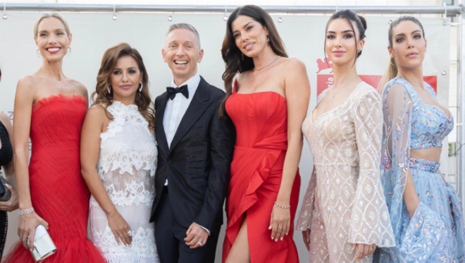 Sofia Saidi lors de la première du film La Caja à la 78ème édition de la Mostra de Venise.