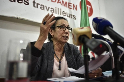 Louisa Hanoune, secrétaire générale du Parti des Travailleurs