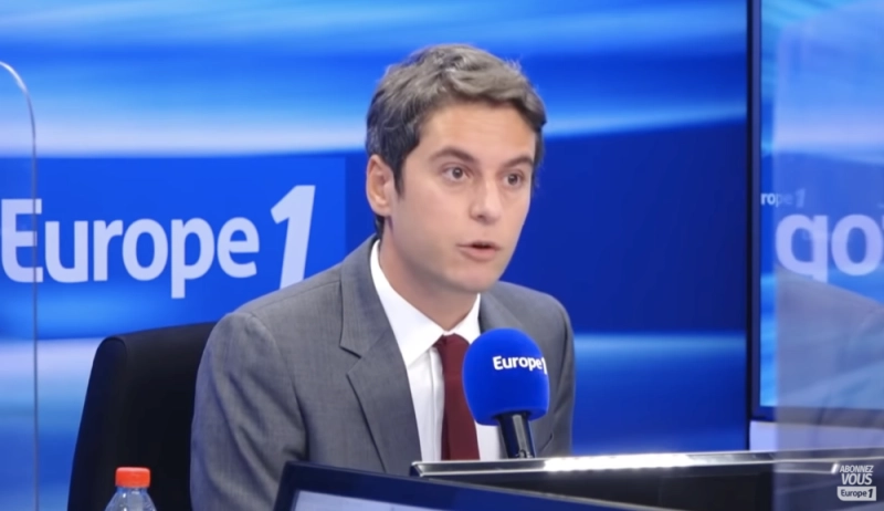 Gabriel Attal, porte-parole du gouvernement français