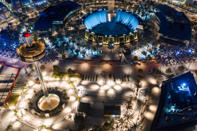 Site de l'Expo 2020 Dubaï
