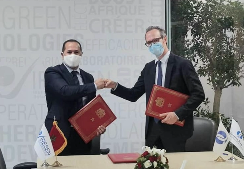 Les paterons de l'IRESEN et de l'antenne marocaine de BERD se réjouissent de la signature du nouvel accord qui ouvre la voie à l'accélération du développement notamment de l'hydrogène vert au Maroc