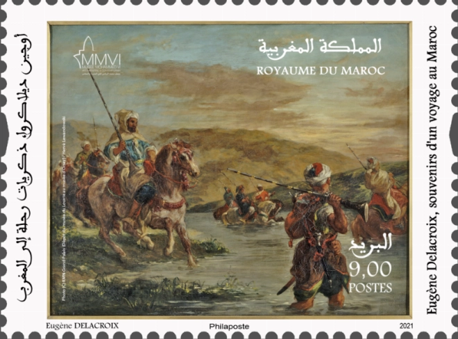 MAROC_TP Eugène Delacroix - souvenirs d'un voyage au Maroc_2021