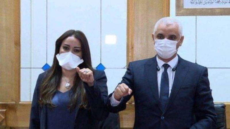 Nabila Rmili et Khalid Aït Taleb