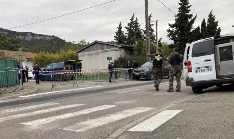 Scène du crime à Vaucluse