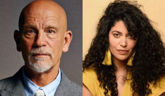 John Malkovich et Nadia Benzakour. DR