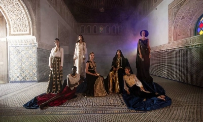 Les muses de gauche à droite Khadija El Mouharir, Athiec Chol Malei, Ouidad Elma, Diana Bikbulatova, Hindi Zahra, Imane Hrimich, Sara Morbi