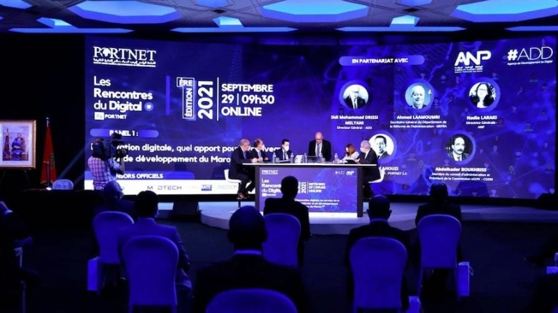 Une vue de l'édition 2021 des rencontres du Digital by PortNet