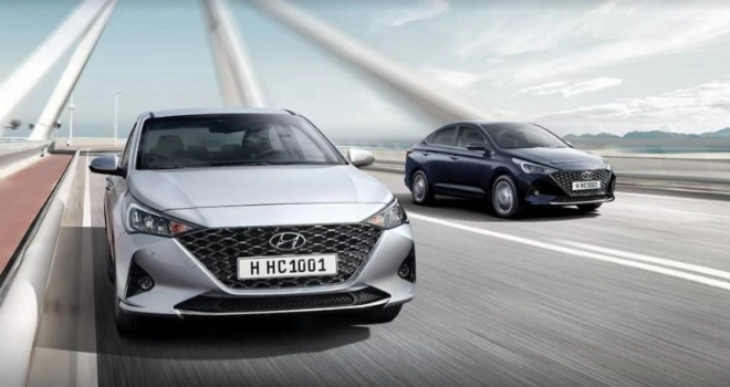 Nouvelle Hyundai Accent. La calandre Parametric Design.