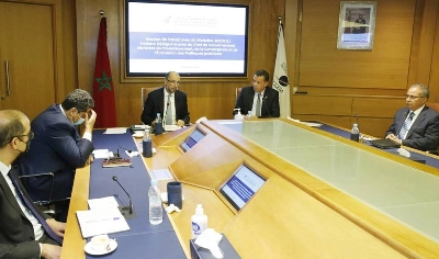 Casablanca : Session de travail entre M. Chakib Alj et M. Mohcine Jazouli