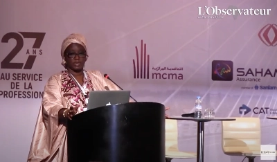 Raqui Wane, présidente de l'association des assureurs conseil Sénégalais (ASAC)