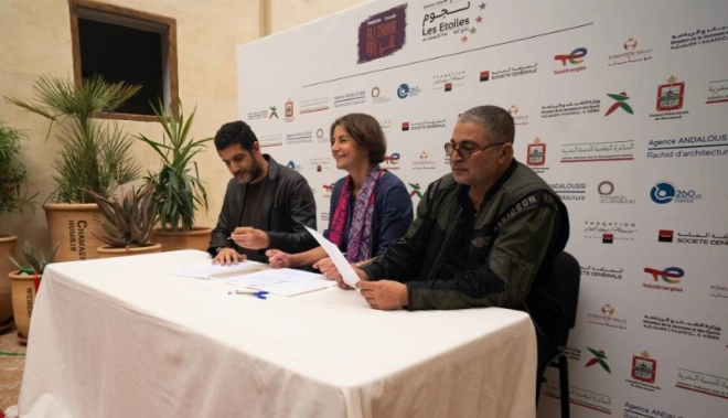 Signature de la Convention entre la Fondation Ali Zaoua et la Fondation Luxembourg.