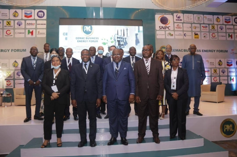 Les dirigeants de la CEMAC lors du Forum de l'énergie et des affaires