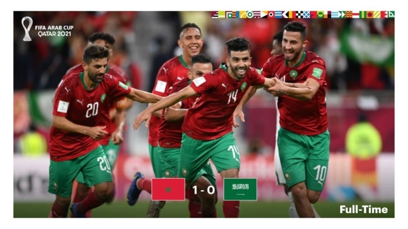 Les Lions de l'Atlas continuent leur série de victoires dans la Coupe arabe des nations Qatar 2021