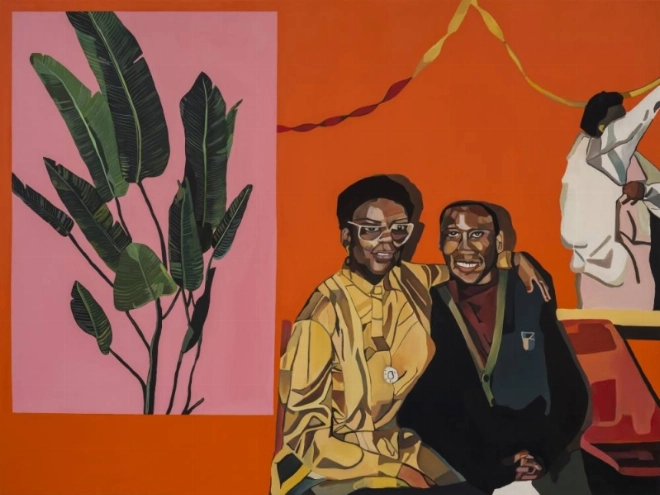Joy Labinjo, A Celebration of Sorts, 2019. Coll. Fondation Alliances - MACAAL