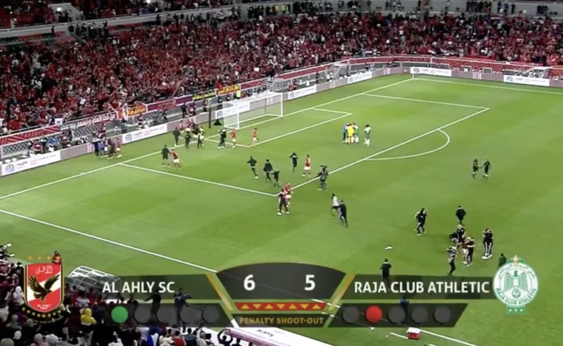 Score final de la finale Raja - Al Ahly
