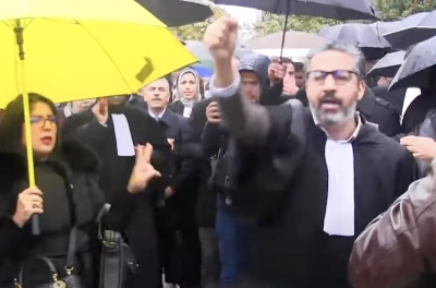 A Rabat, des avocats ont traité le ministre de la Jus tice de "lâche".