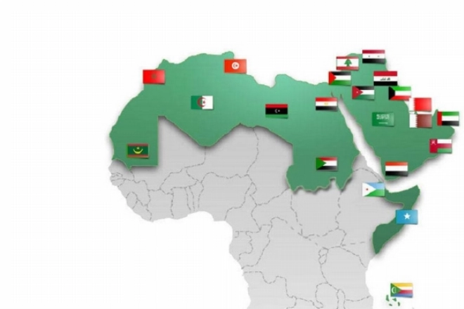 La carte officielle de la Ligue arabe qui s’impose à tous.