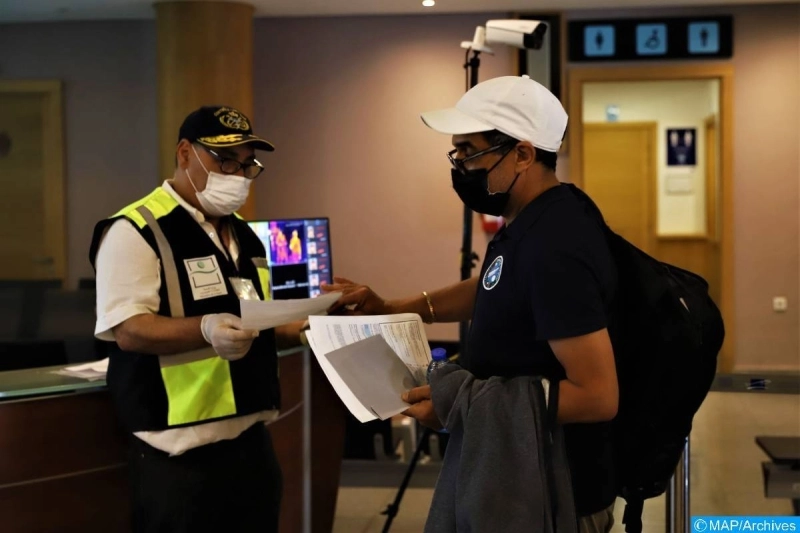 Contrôle à l'aéroport Mohammed V de Casablanca