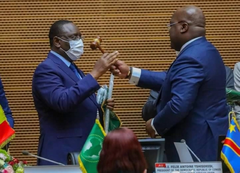 Félix Tshisekedi passe la main à Macky Sall