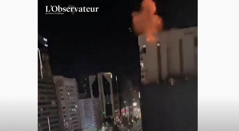 L'explosion est certes spectaculaire, mais n'a rien à voir avec le terrorisme