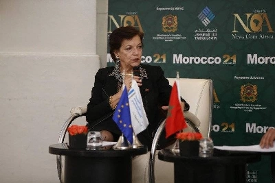 Flavia Palanza, directrice des opérations de la banque européenne d’investissement (BEI) dans les pays voisins de l’UE.