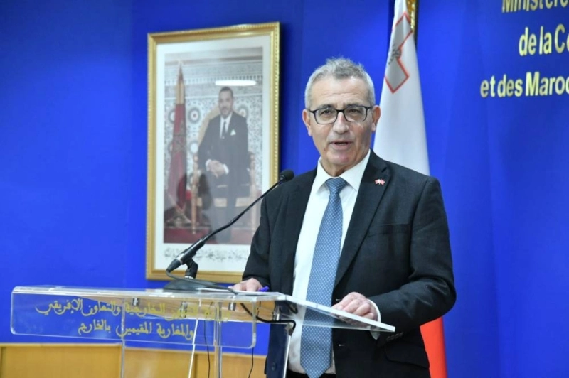 Le ministre des Affaires étrangères et européennes de Malte, Evarist Bartolo