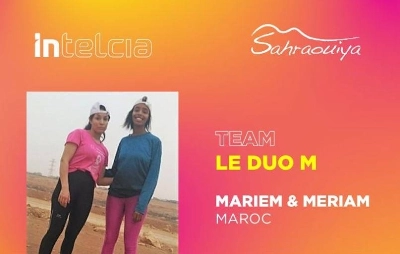 Soutenu par Intelcia, le Duo M est composé de deux participantes issues de Laayoune.