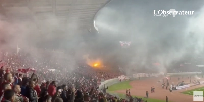 Stade Mohammed V archi comble et ambiance de fête