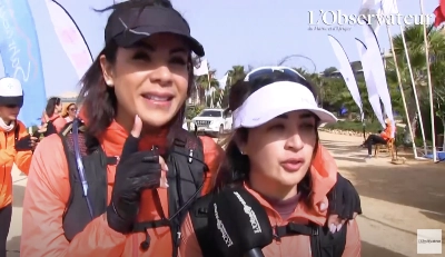 Leila Haddioui et Mounia Sanhajo ont concouru ensemble à Sahraouiya 2022