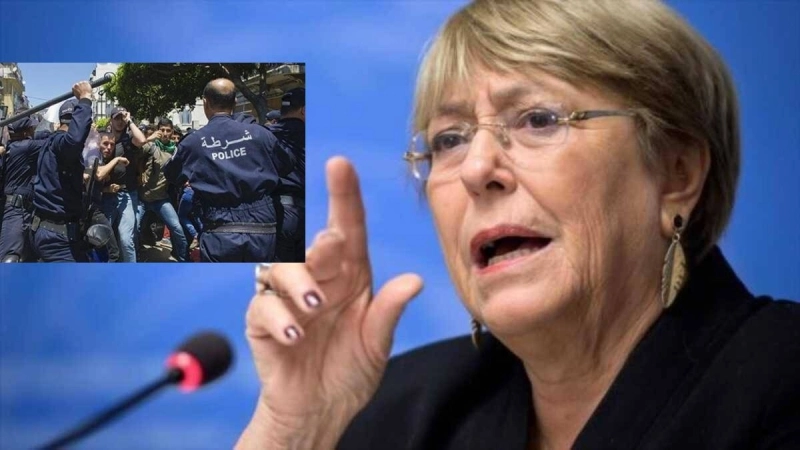 Michelle Bachelet dénonce la répression en Algérie