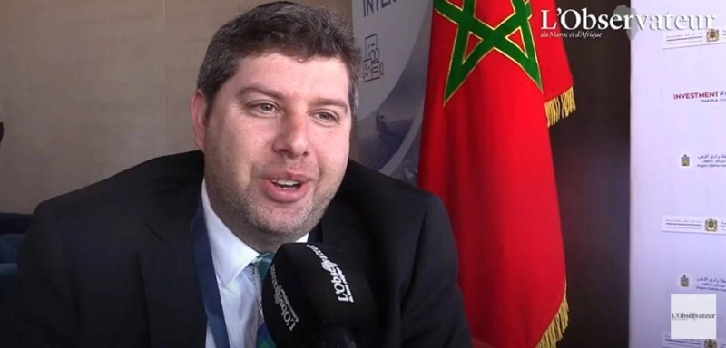 Steven Traub, Président KTG Hospitality & Kosher Morocco lors du Forum d'investissement à Dakhla.