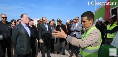 Les investisseurs américains en visite au Port Atlantique de Dakhla.