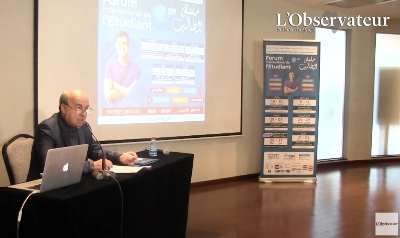 Mohcine Berrada, initiateur du Forum de l'étudiant.