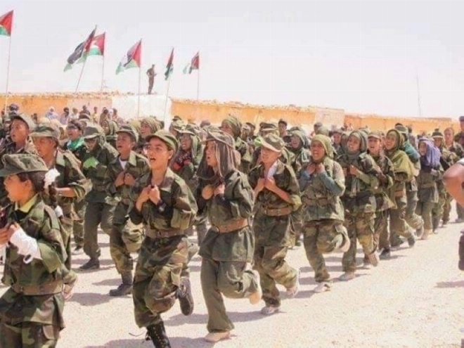 Des enfants soldats en plein entraînement