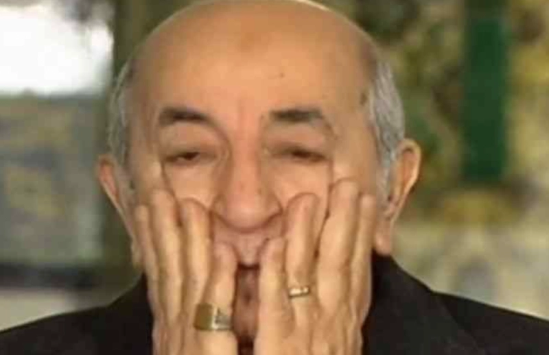 Tebboune et le reste du régime algérien qui l'a présidentialisé perdent le nord.