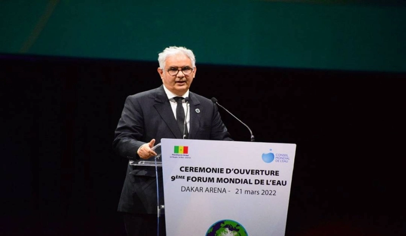 Nizar Baraka à la cérémonie d'ouverture du Forum mondial de l'Eau, Dakar, Sénégal