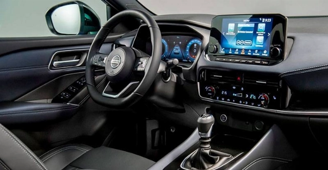 Le combiné d'instruments numériques Full TFT de 12,3 pouces est utilisé pour la première fois dans le Qashqai