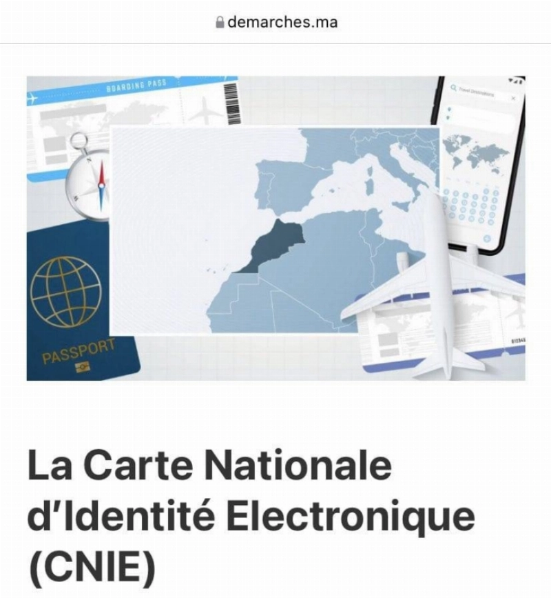 demarches.ma publie une carte du Maroc amputée de ses provinces du sud