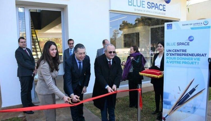 Inauguration du bâtiment "Blue Space" au sein de l'ISCAE.