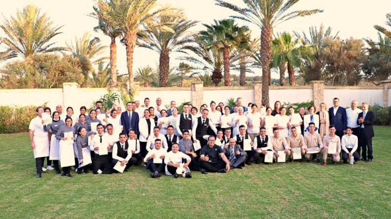 La cérémonie de remise des diplômes de la première promotion du CFA I.E de Mazagan Beach & Golf Resort a eu lieu le 7 avril 2022.