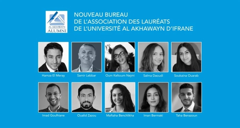Le bureau exécutif au complet